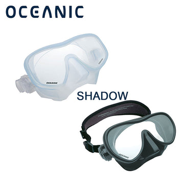 Oceanic Shadow Diving Mask Low Volume Single Window Scuba Freediving Mask